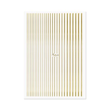 Moyra Körömdíszítő csíkok No. 01 Gold