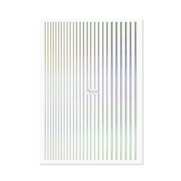Moyra Körömdíszítő csíkok No. 06 Holo silver