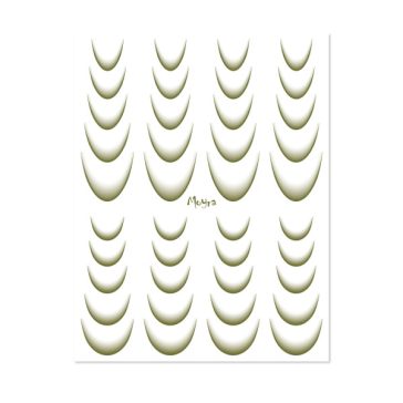 Moyra Vizes matrica válogatás Ombre No. 13 Khaki