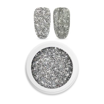   Moyra Spotlight Reflective Powder No. 05 Silver nagyobb szemcséjű