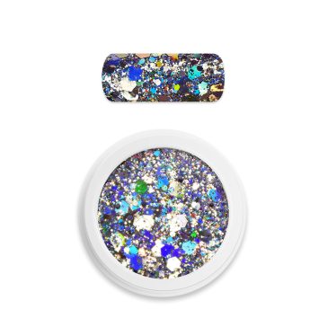Moyra holo glitter mix No. 01 Silver 1 g