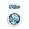 Moyra holo glitter mix No. 04 Turquoise 1 g