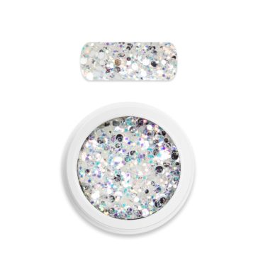 Moyra holo glitter mix No. 05 White 1 g