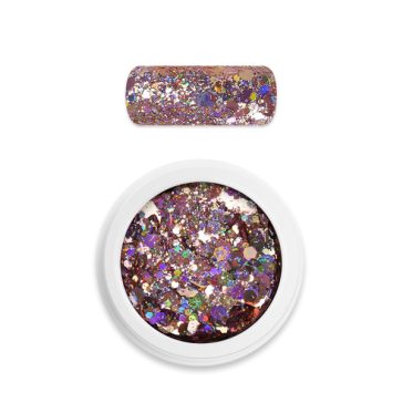 Moyra holo glitter mix No. 06 Rose gold 1 g