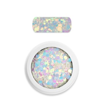 Moyra holo glitter mix No. 12 Chameleon white 1 g