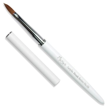 Moyra porcelán ékszerecset, Kolinsky #6 (white)