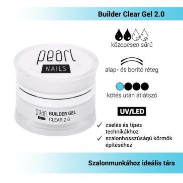 Pearl Nails Builder Clear Gel 2.0 - 15ml