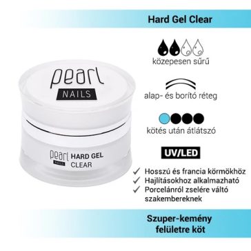 Pearl Nails Hard Clear Gel - 15ml