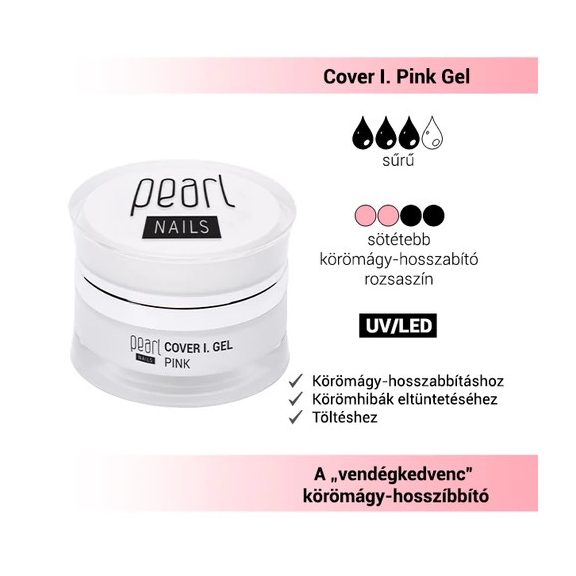 Pearl Nails Cover Pink I. Gel - 50ml