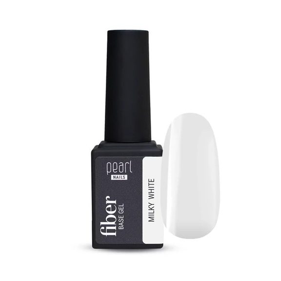 Pearl Nails Fiber Base Gel - Milky White