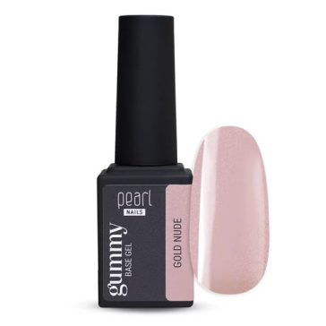 Pearl Nails Gummy Base Gel - Gold Nude