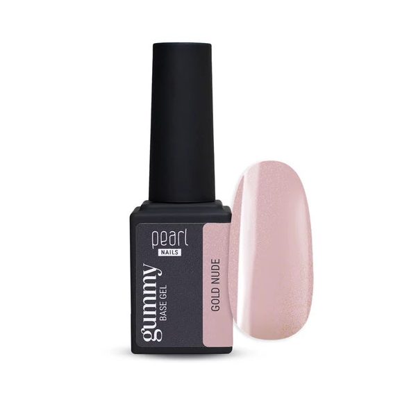 Pearl Nails Gummy Base Gel - Gold Nude