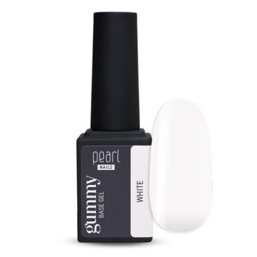 Pearl Nails Gummy Base Gel - White