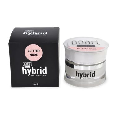 Pearl Nails hybrid PolyAcryl Gel - Glitter Nude - 15ml