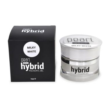 Pearl Nails hybrid PolyAcryl Gel - Milky White - 15ml
