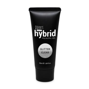 Pearl Nails hybrid PolyAcryl Gel - Glitter Clear - 50ml