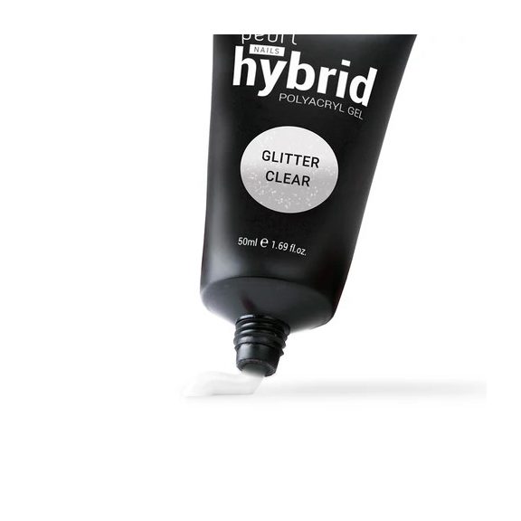 Pearl Nails hybrid PolyAcryl Gel - Glitter Clear - 50ml