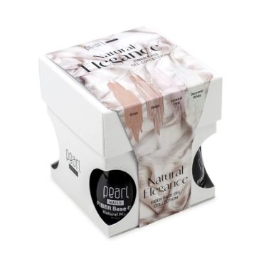 Pearl Nails Fiber Base Gel készlet - Natural Elegance