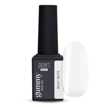 Pearl Nails Gummy Base Gel - Milky White