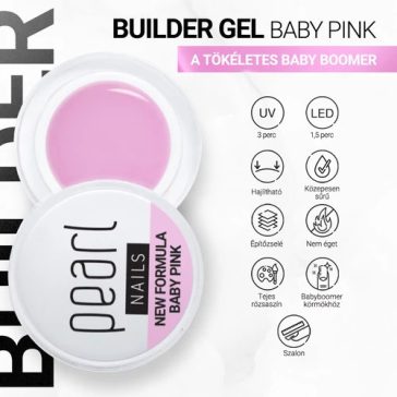 Pearl Nails Builder Baby Pink Gel - 15ml
