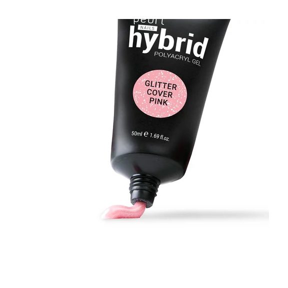Pearl Nails hybrid PolyAcryl Gel - Glitter Cover Pink - 50ml