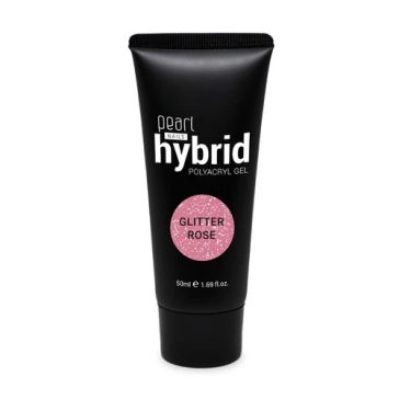Pearl Nails hybrid PolyAcryl Gel - Glitter Rose - 50ml