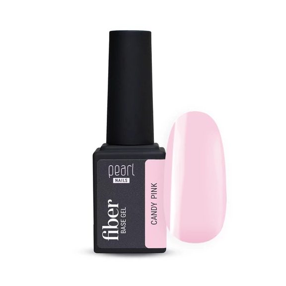Pearl Nails Fiber Base Gel - Candy Pink