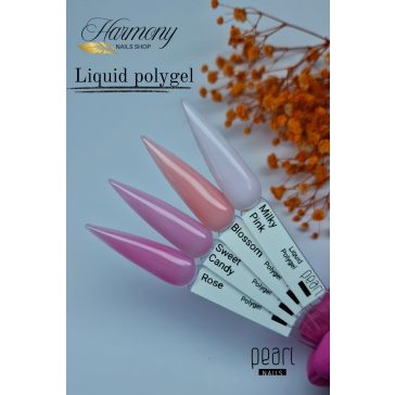 Pearl Nails Liquid Polygel - Rose