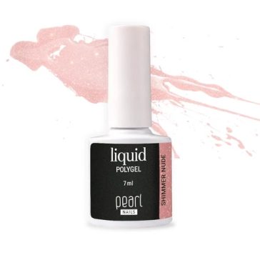 Pearl Nails Liquid Polygel - Shimmer Nude 7ml