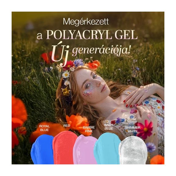 Pearl Nails PolyAcryl Gel COLOR - Royal Blue - 39g