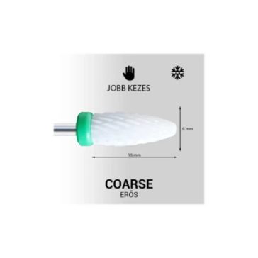 Pearl Nails Flame Bit - Coarse