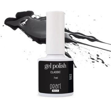Pearl Nails Classic  502 gél lakk - fekete