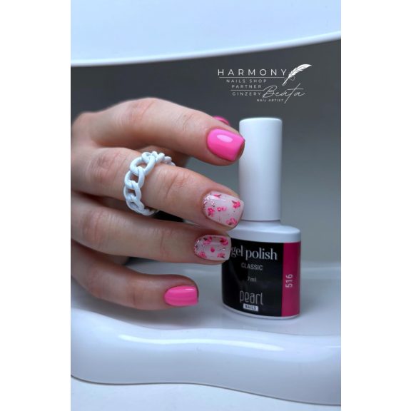 Pearl Nails Classic  516 gél lakk - rózsaszín