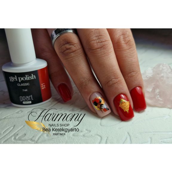Pearl Nails Classic  521 gél lakk - piros