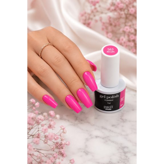 Pearl Nails Classic  563 Neon pink gél lakk