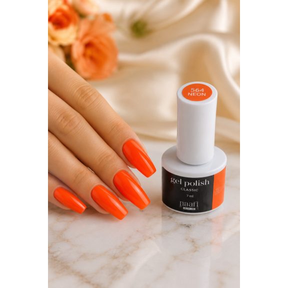 Pearl Nails Classic  564 Neon korall gél lakk