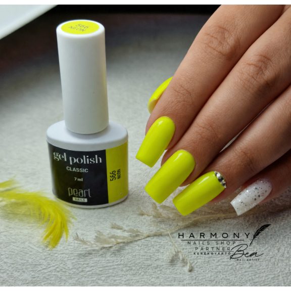Pearl Nails Classic  566 Neon zöld gél lakk