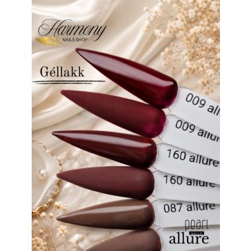 allure 009 prémium bordó gél lakk