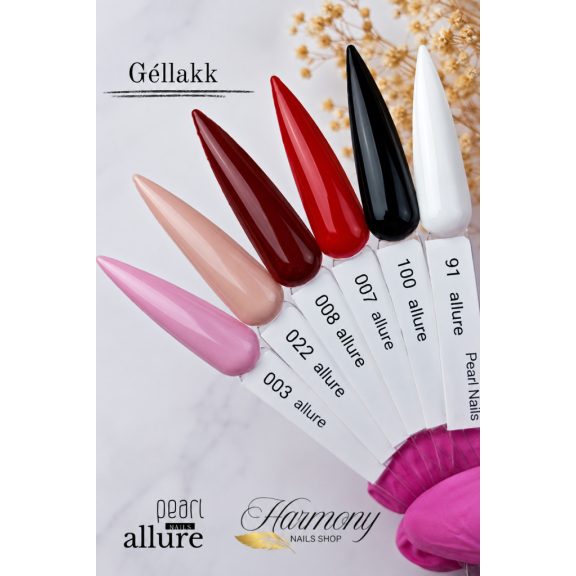 allure 022 prémium nude rózsaszín gél lakk