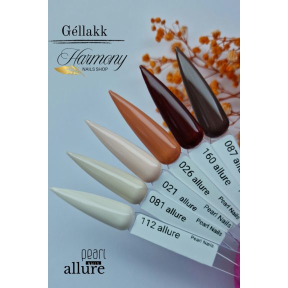 allure 026 prémium terrakotta gél lakk