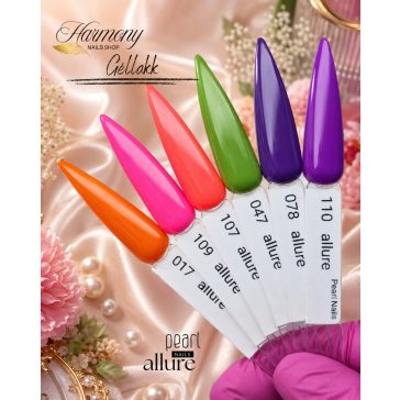 allure 047 prémium uborkazöld gél lakk