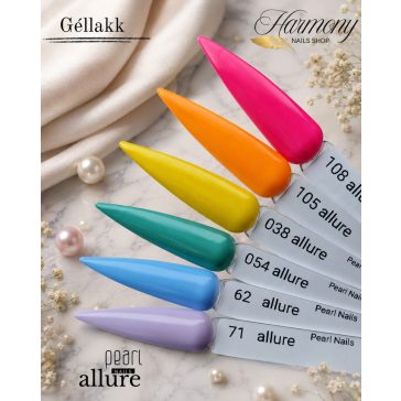 allure 054 prémium élénk zöld gél lakk