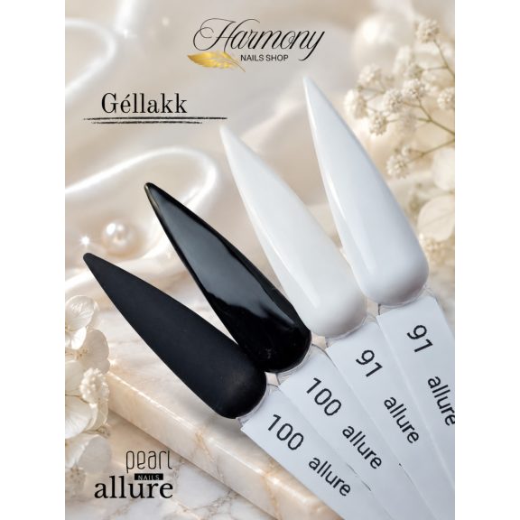 allure 091 prémium fehér gél lakk