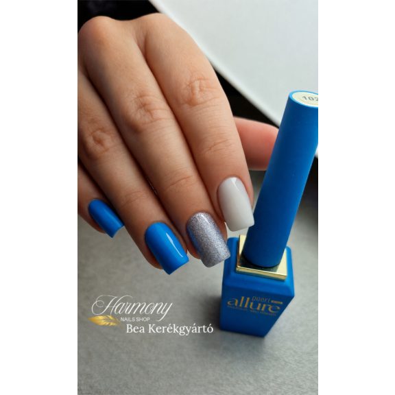 allure 102 prémium türkizkék gél lakk