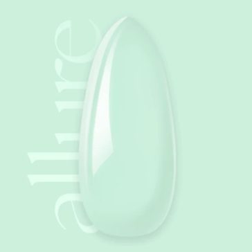 allure 127 prémium pasztell almazöld gél lakk
