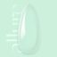 allure 127 prémium pasztell almazöld gél lakk