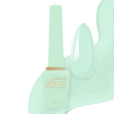 allure 127 prémium pasztell almazöld gél lakk