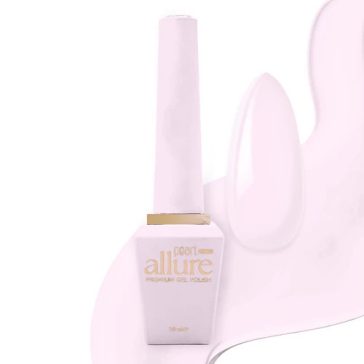 allure 166 prémium pasztell rózsaszín gél lakk