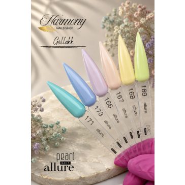 allure 171 prémium pasztell kék gél lakk