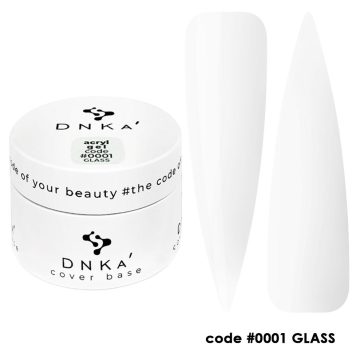 "DNKa" ACRYL GEL, 30 ml #0001 Glass